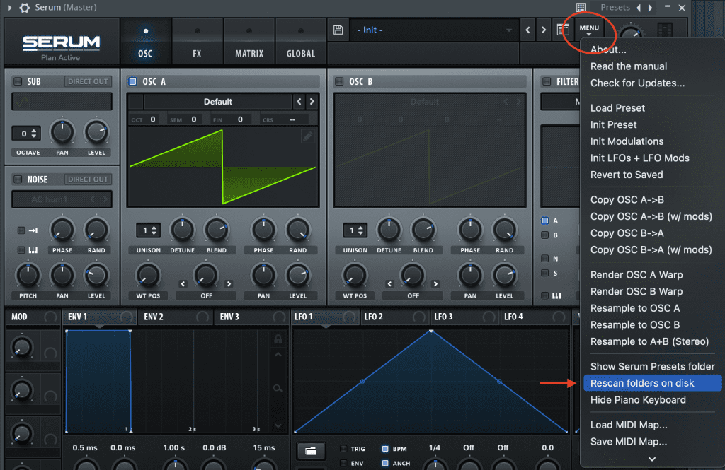 installing serum presets