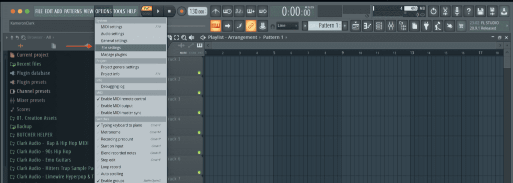 adding samples into fl studio 20