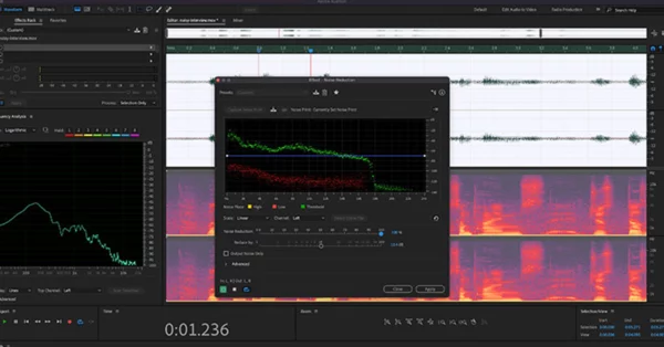 Adobe Audition audio restoration