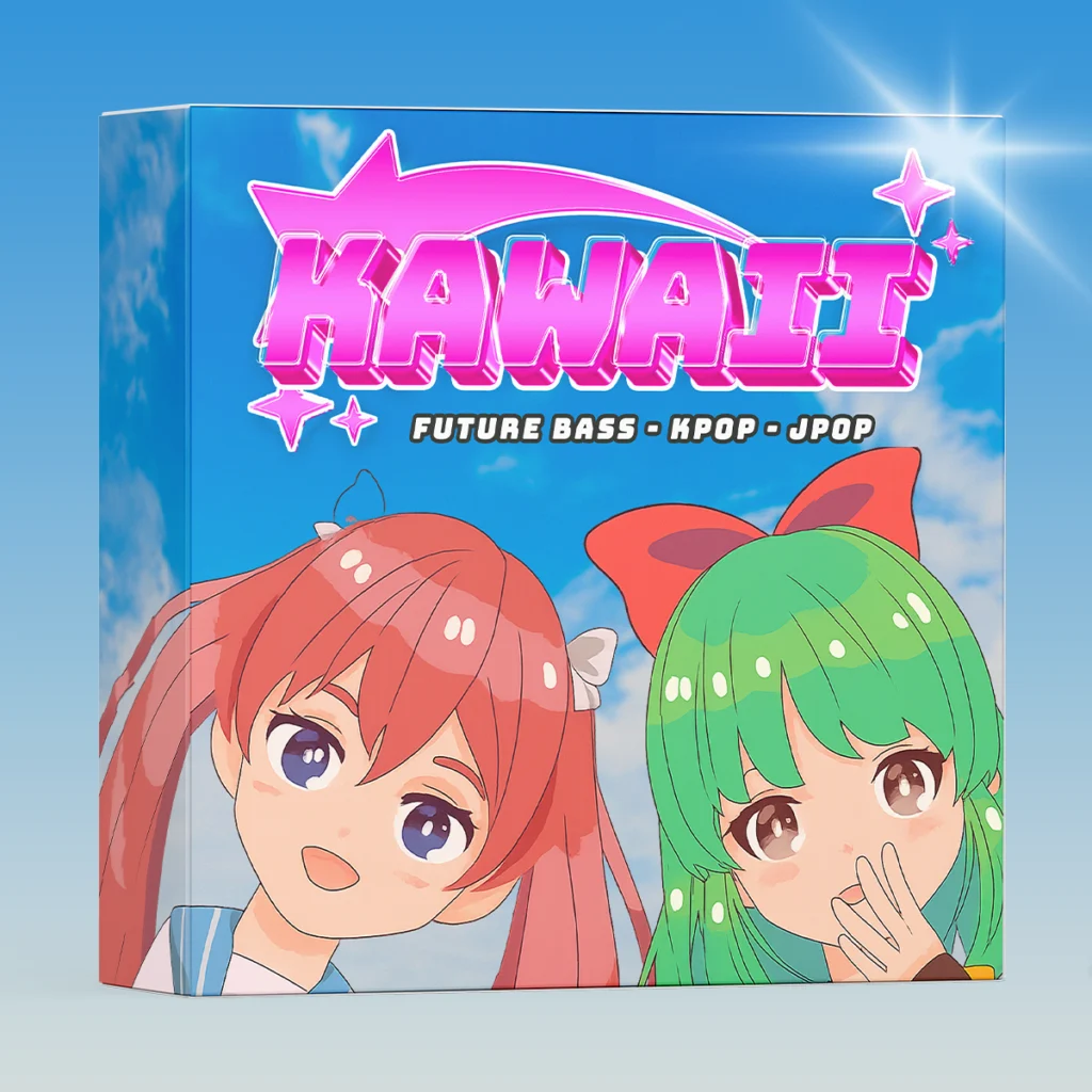 Kawaii Future Bass Jpop Kpop Sample Pack, midi pack