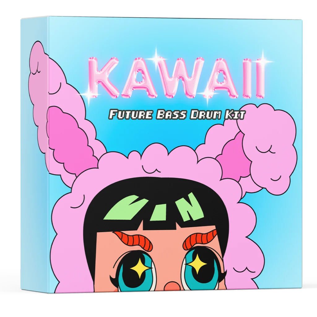 free kawaii future bass drum kit