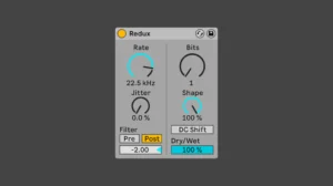 redux ableton bitcrusher